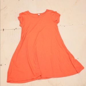 Coral dress